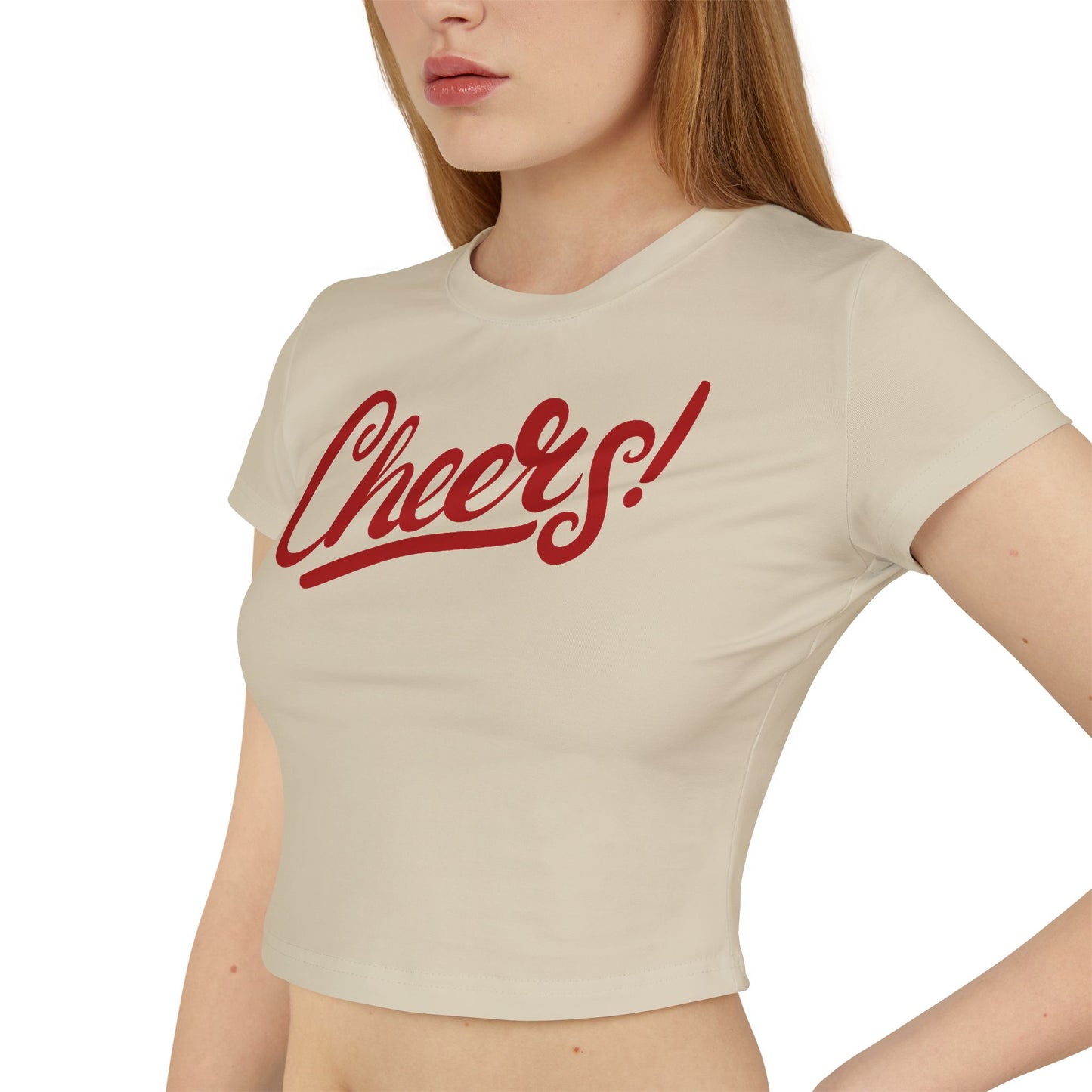 AB Crop Top | Cream Cheers