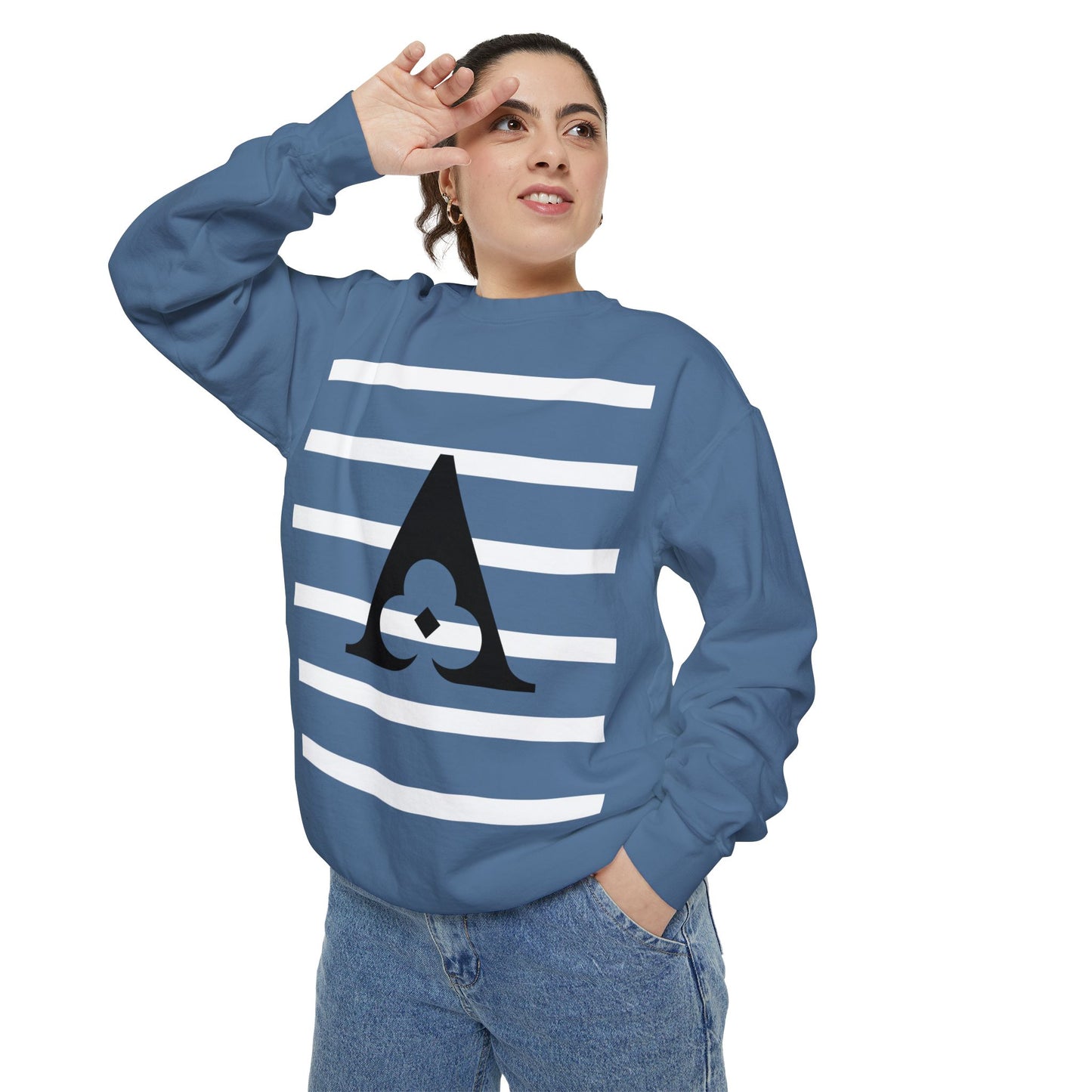 AB Sweatshirt | Blue Cosmpolitan