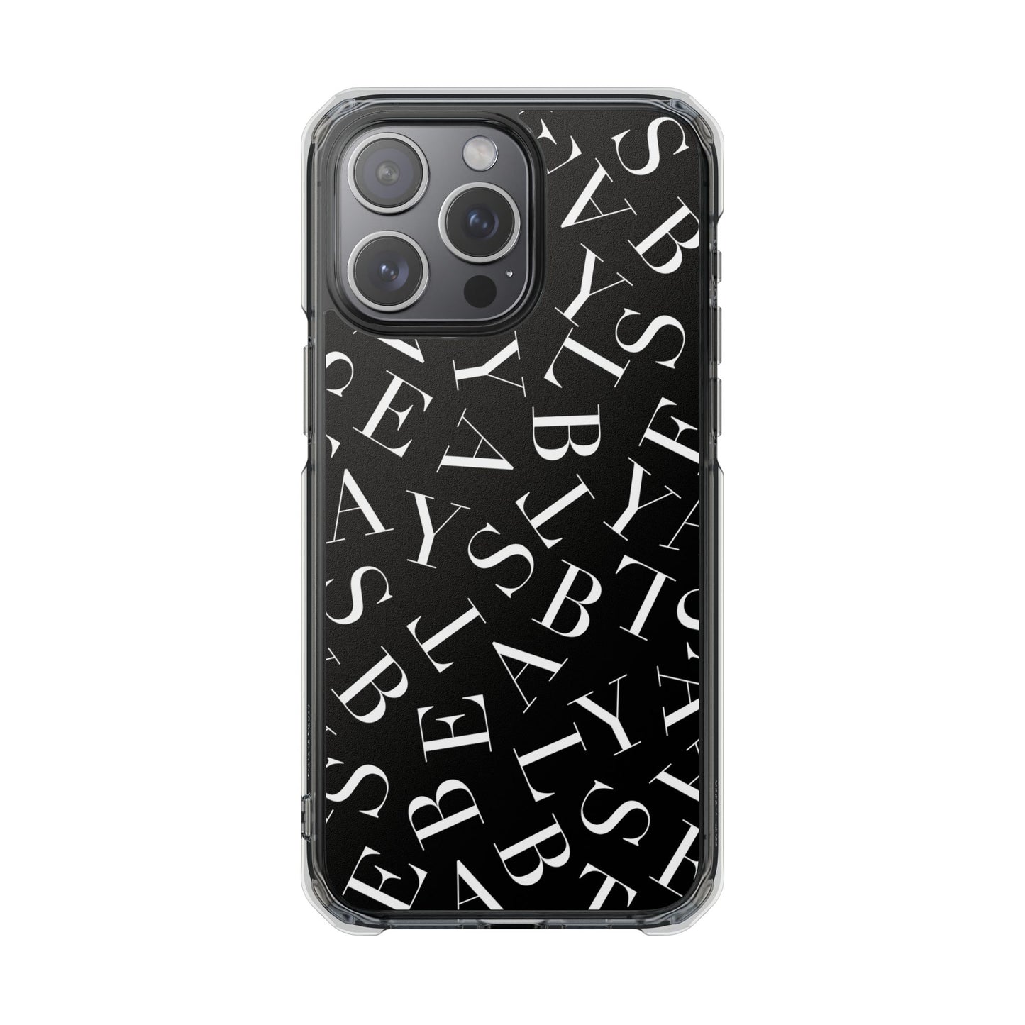 AB Magnetic Clear Impact Cases | Alphabeth Soup