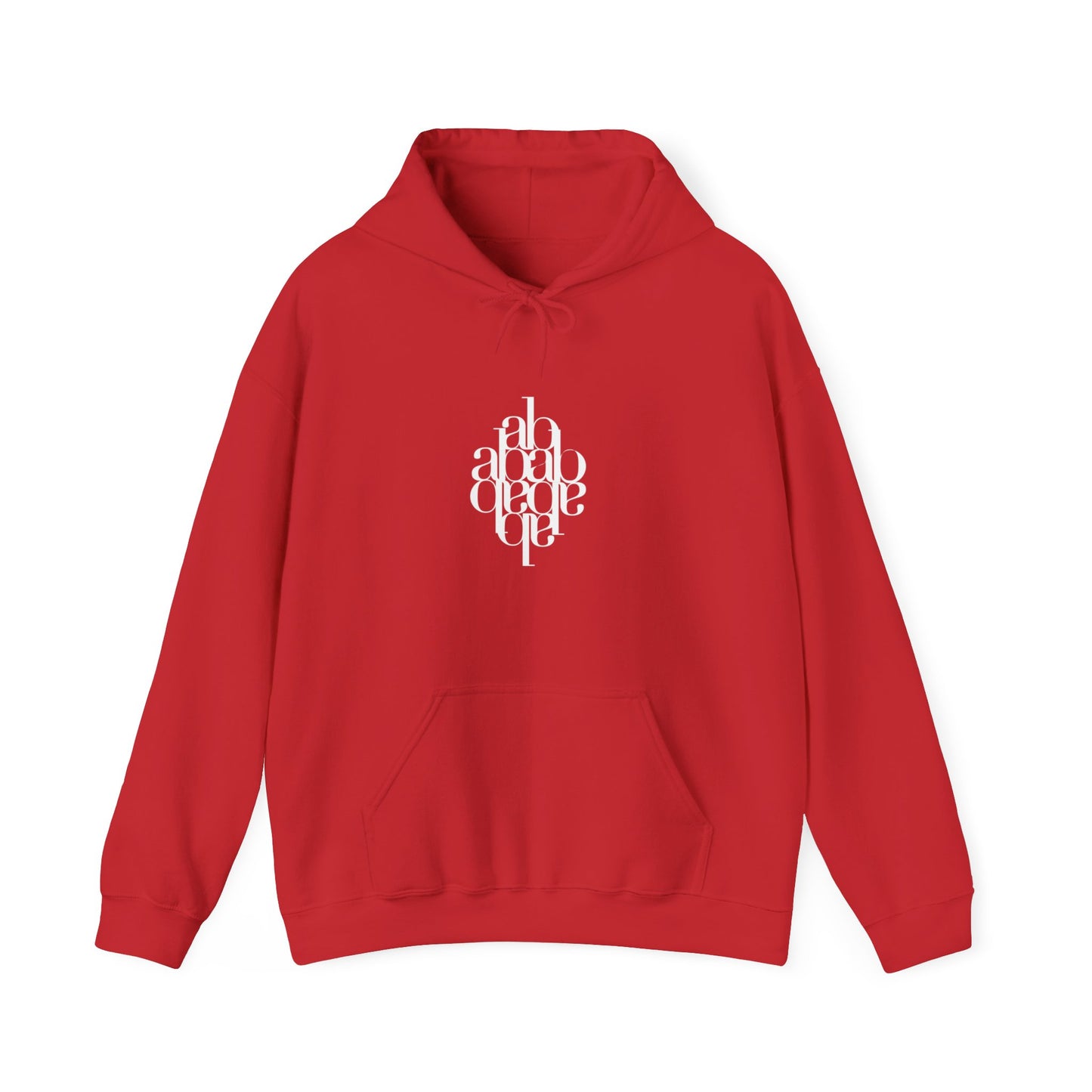 AB Hooded Sweatshirt | Red Basic