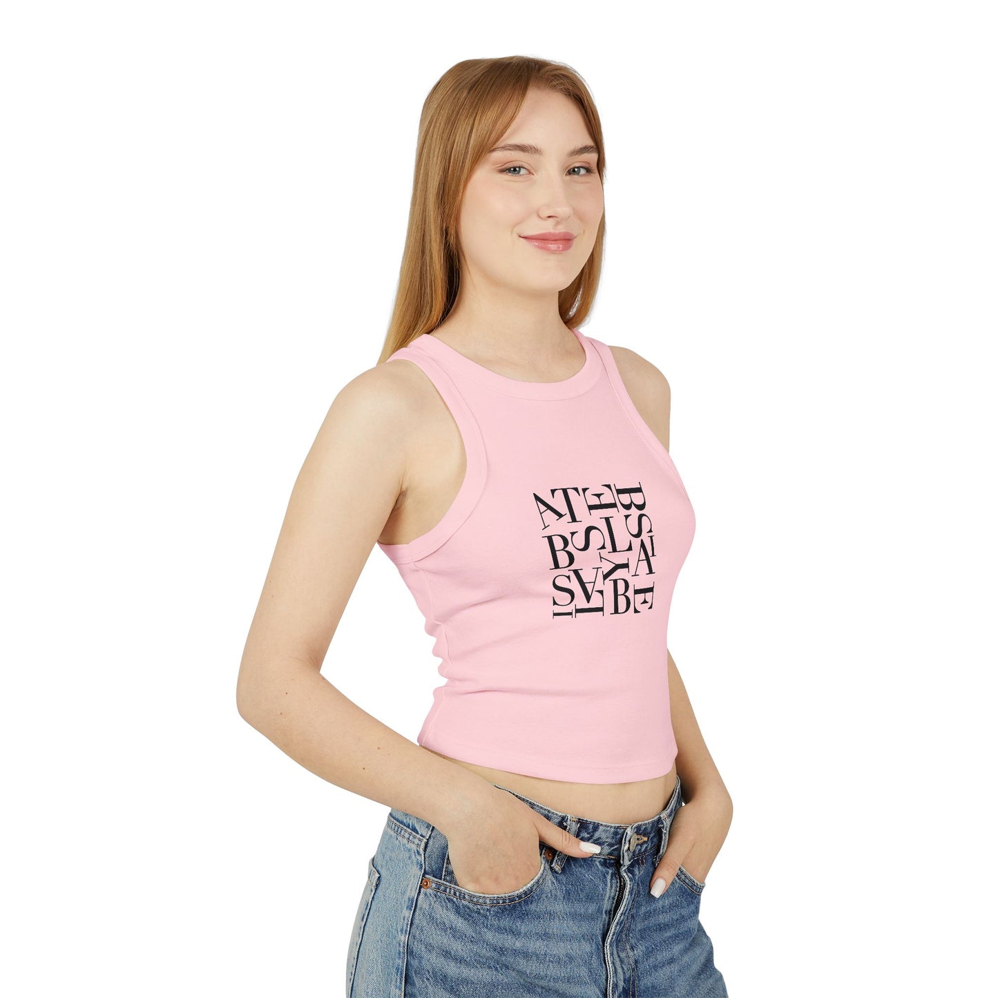 Copy of Women's Micro Rib Racer Tank Top