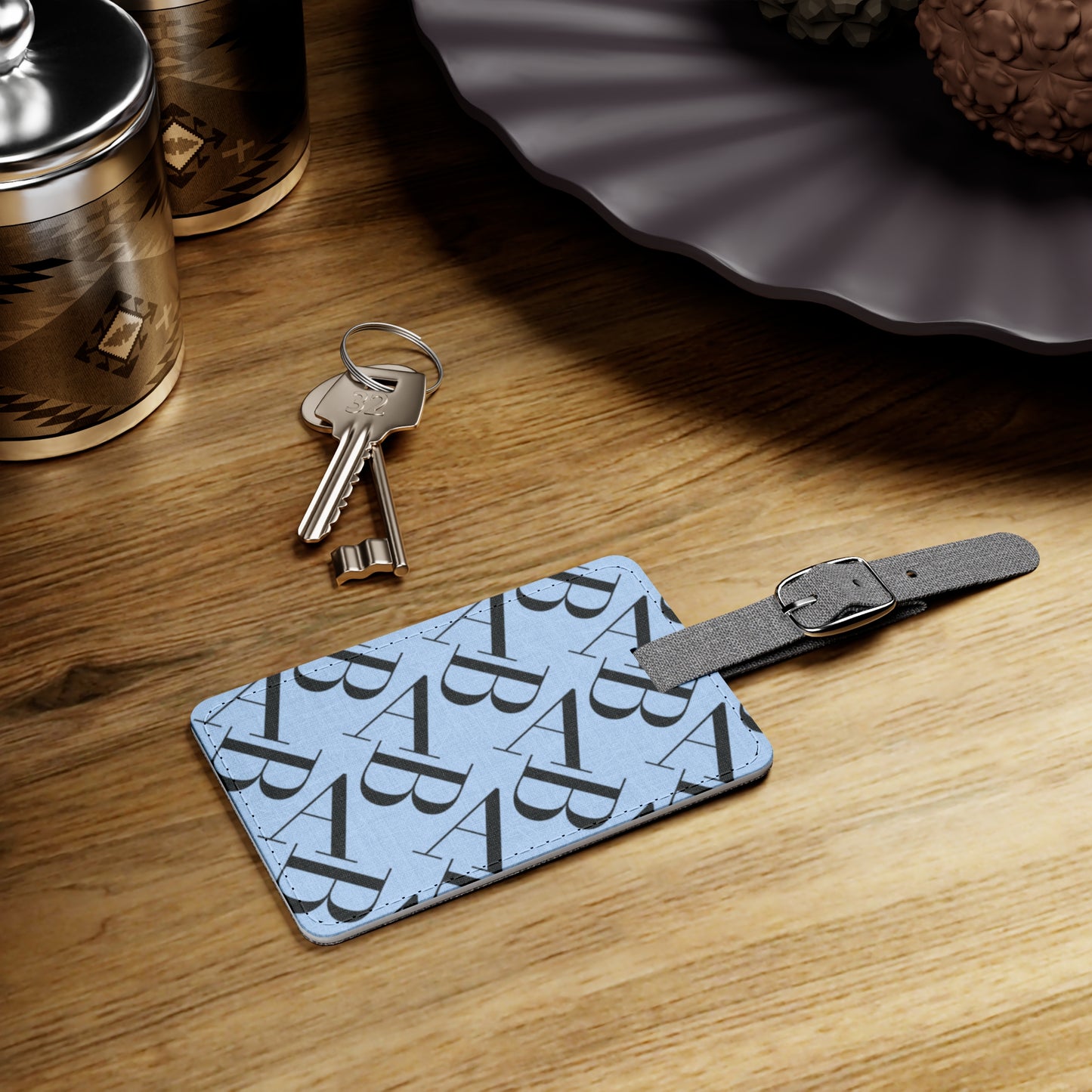 AB Luggage Tag | Blue Signature