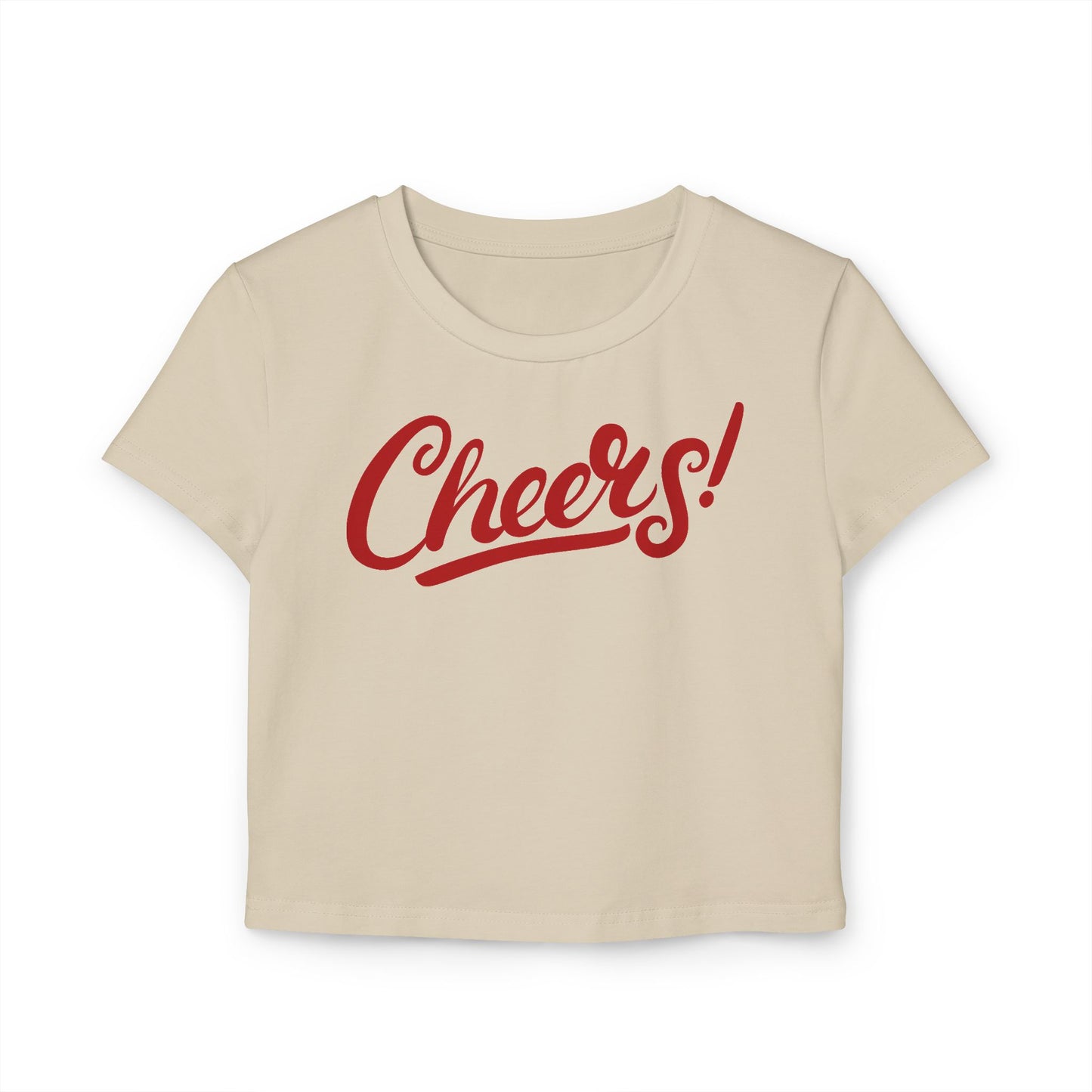 AB Crop Top | Cream Cheers