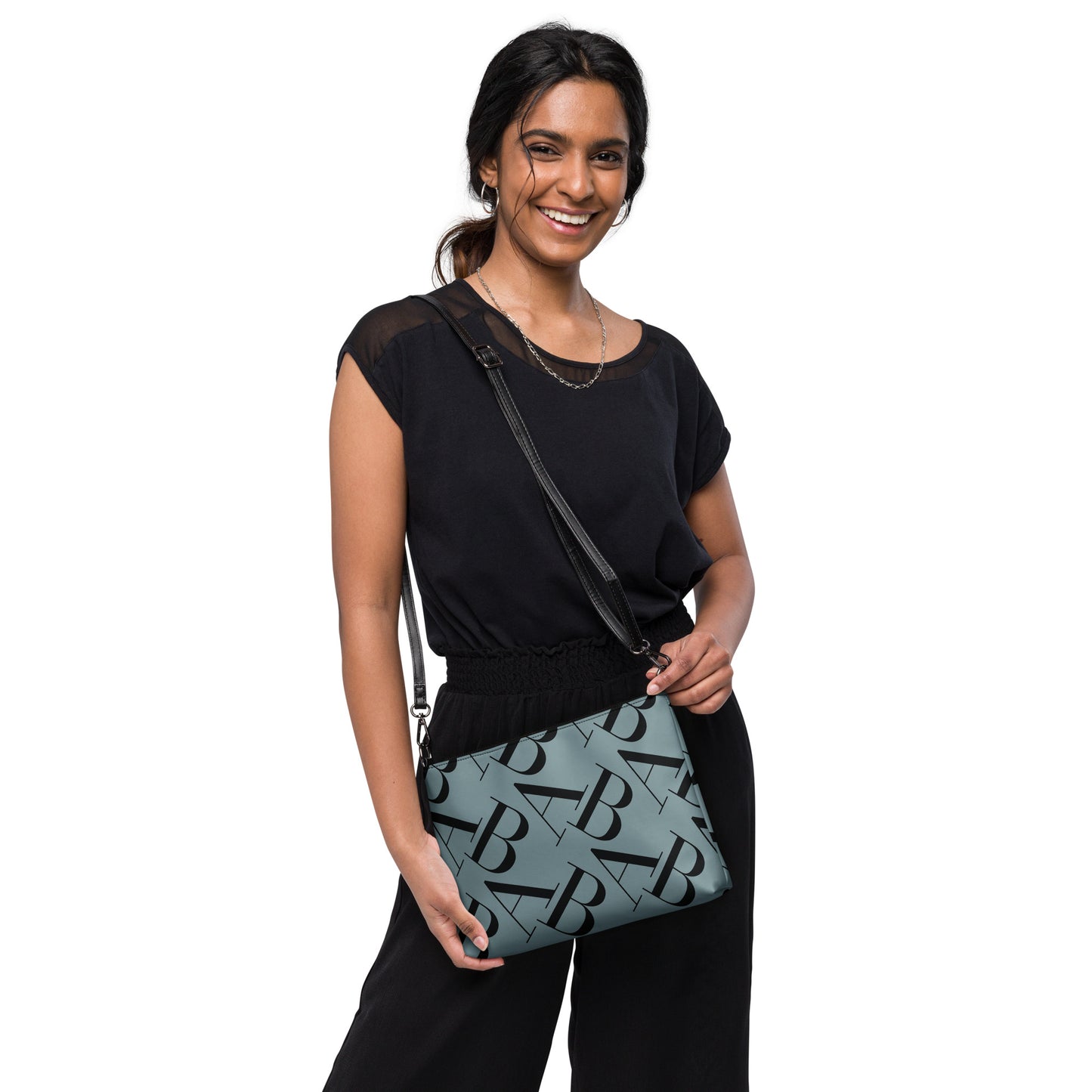 AB Crossbody bag |Basic Sage Green