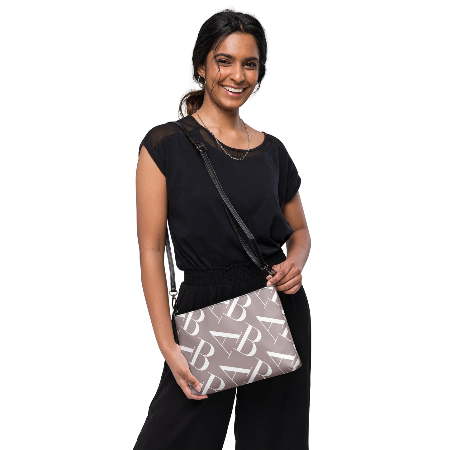 AB Crossbody Bag | Basic Sepia