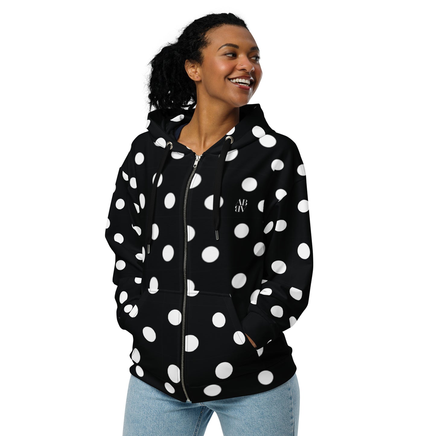Unisex zip hoodie