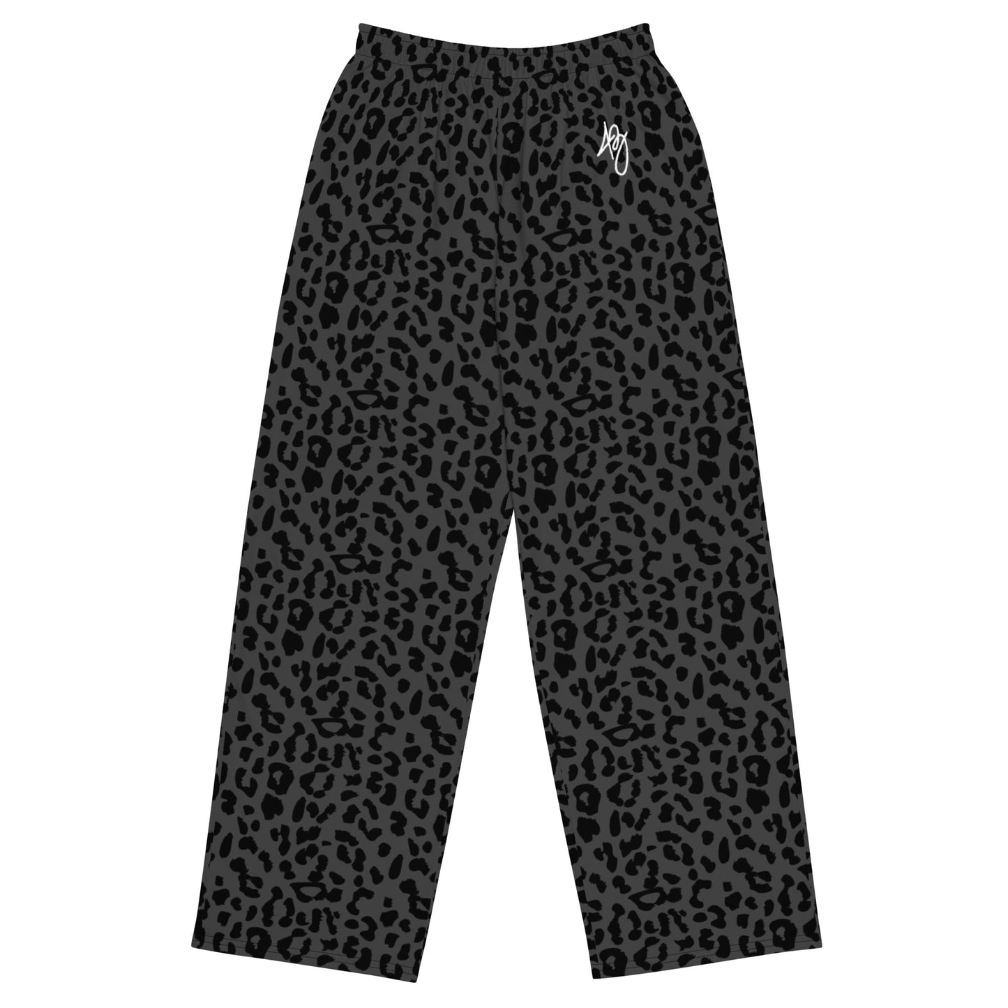 AB Black Wide-leg Pants | Roar Soul