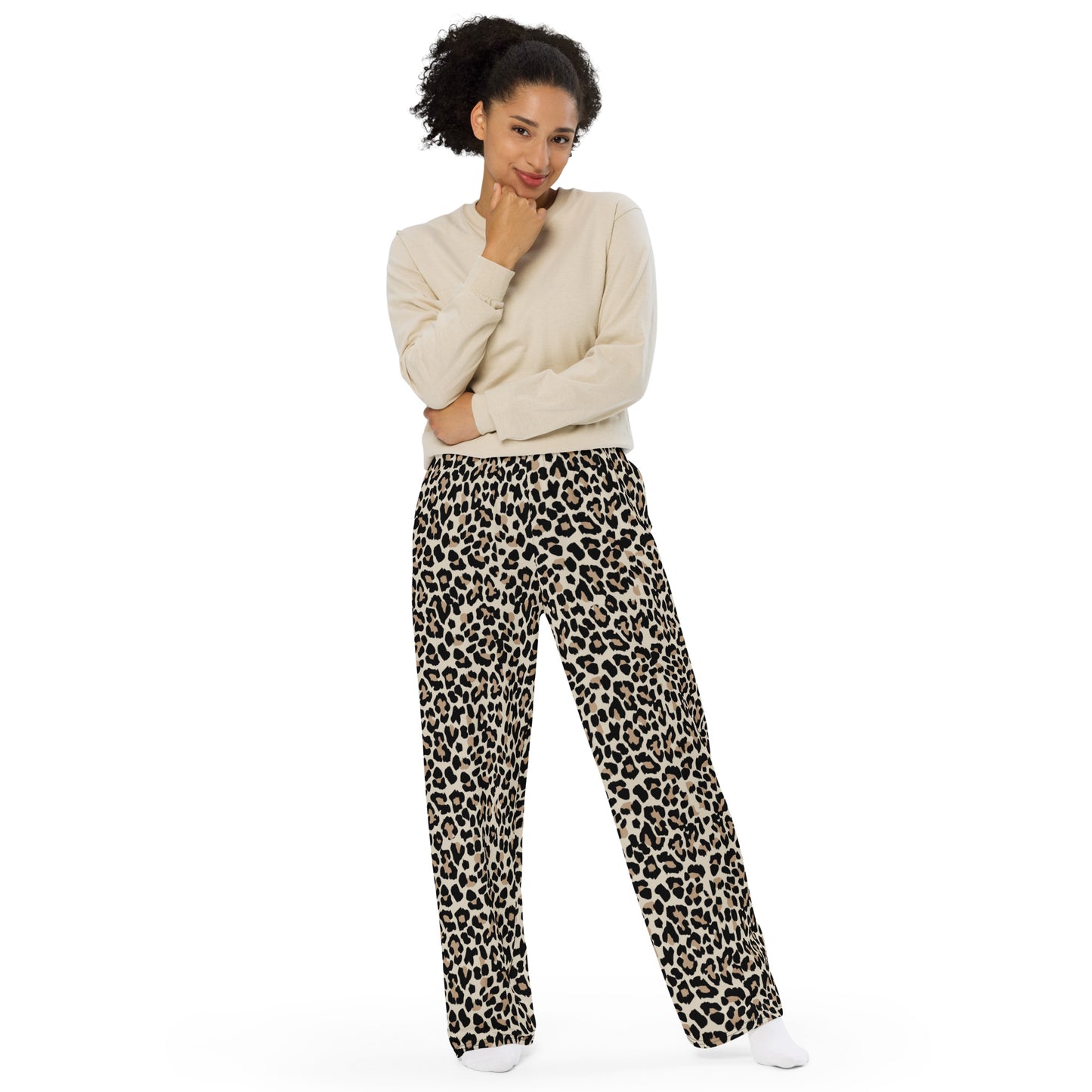 AB Wide-leg Pants | Roar Soul