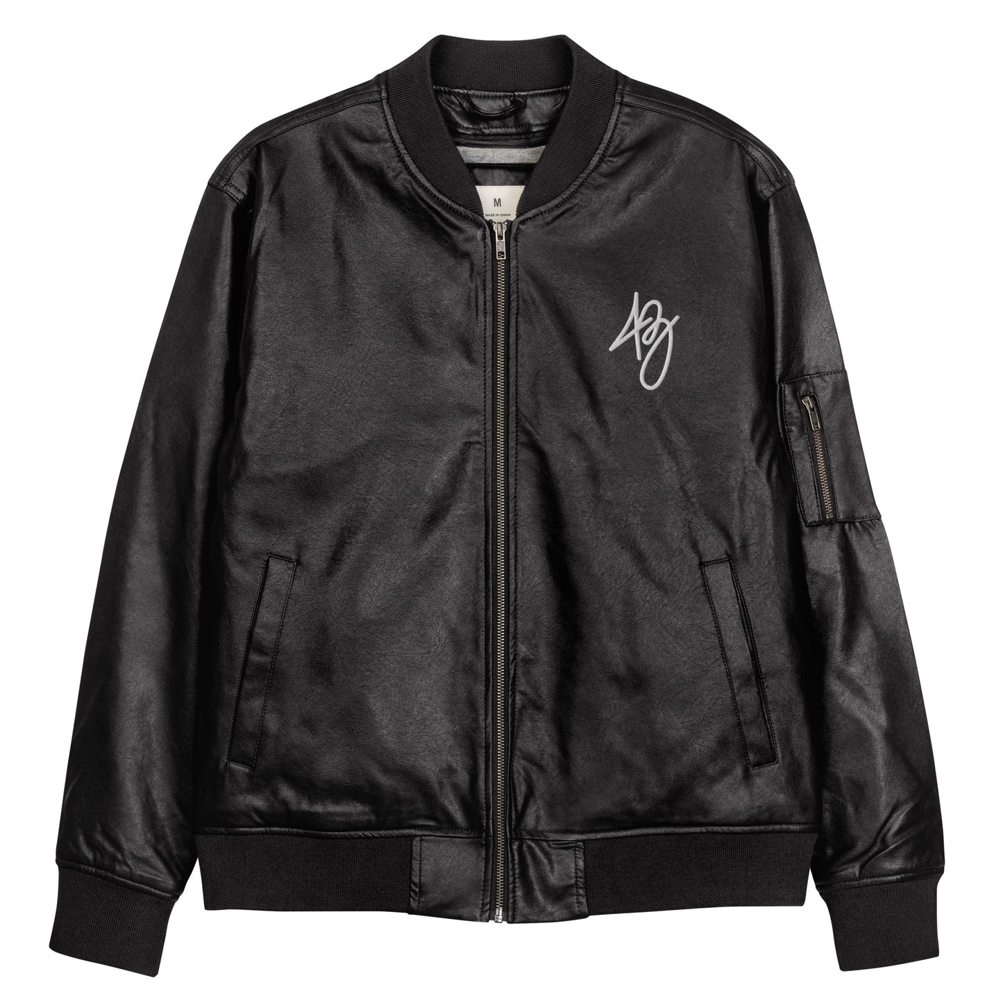 Leather Bomber Jacket | Charge your Style