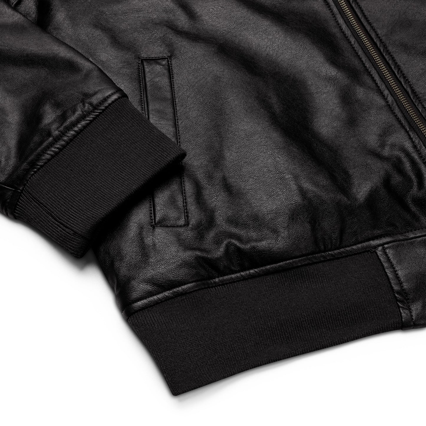 Leather Bomber Jacket | Charge your Style