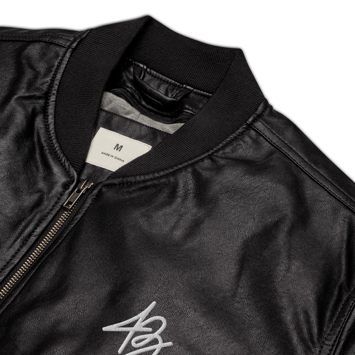 Leather Bomber Jacket | Charge your Style