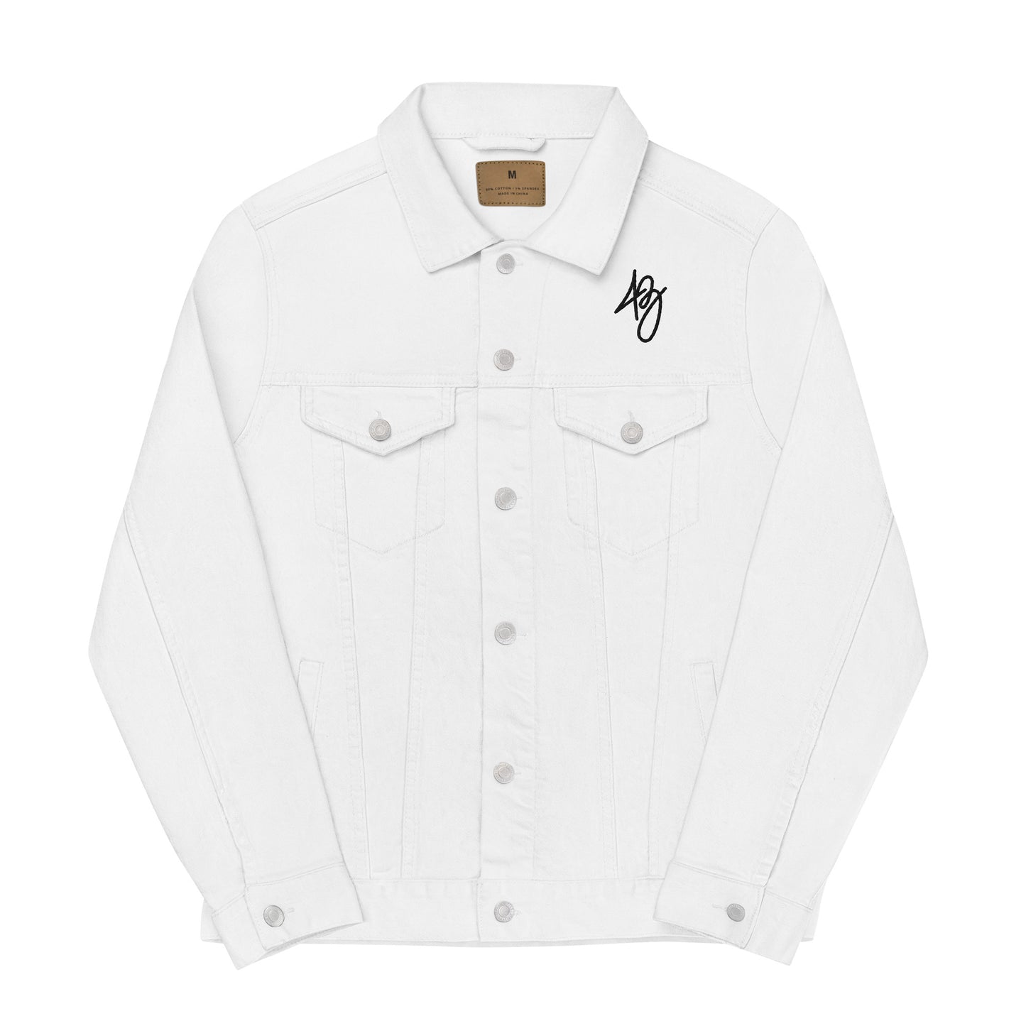 AB White Denim jacket | Ace of Style