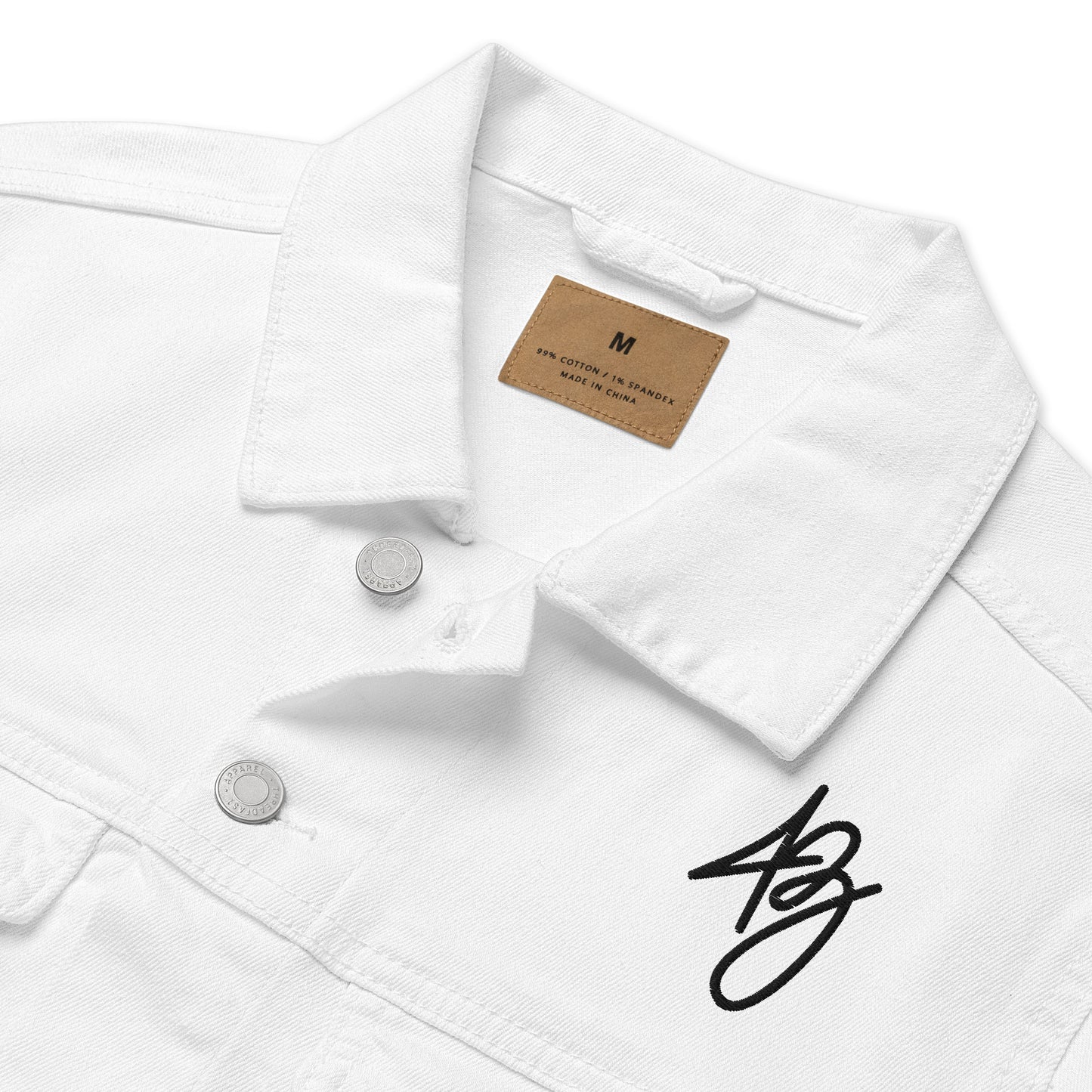 AB White Denim jacket | Ace of Style