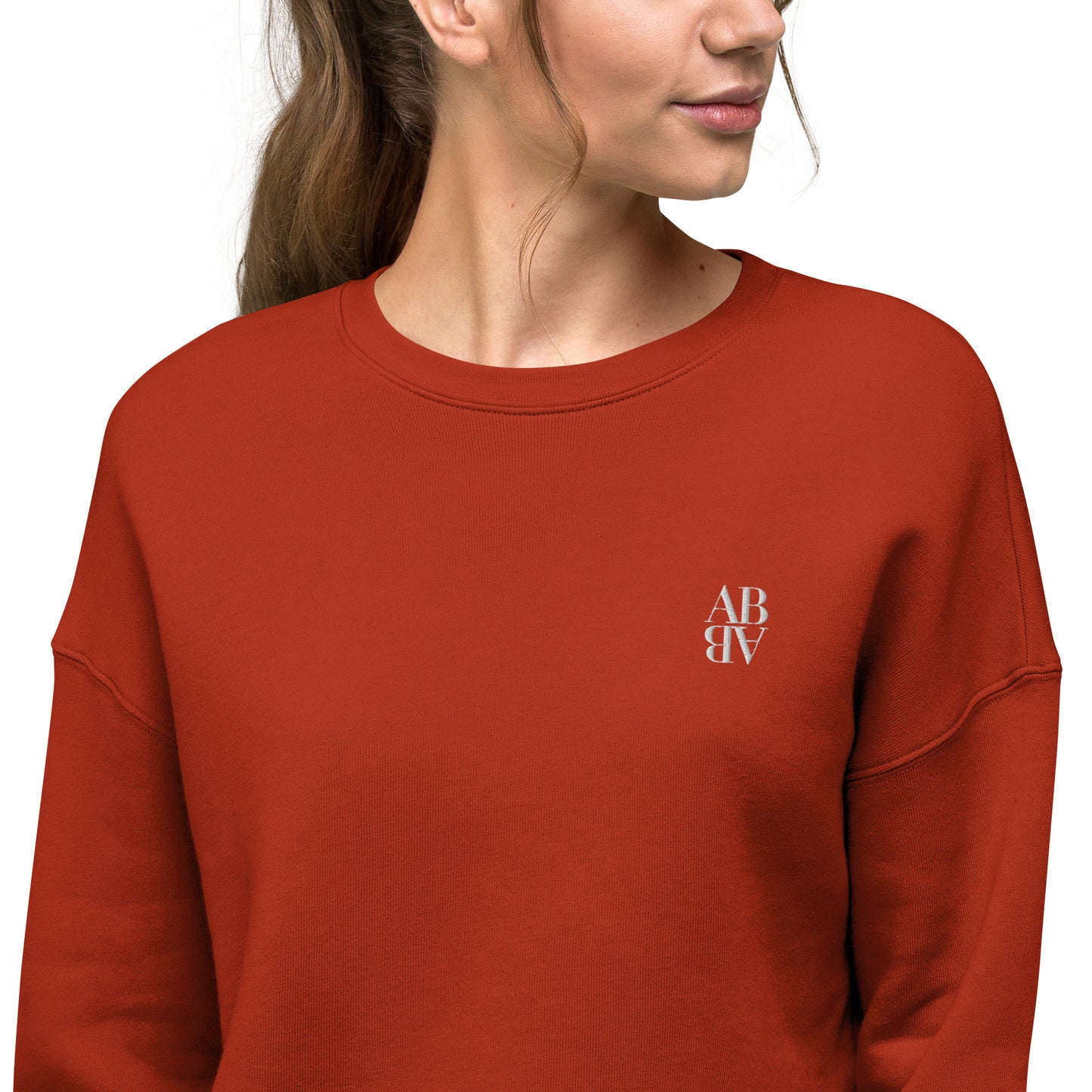 AB Crop Sweatshirt | Black Basic