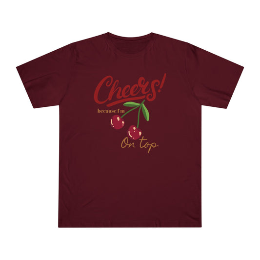 AB T-shirt | Burgundy Cherry