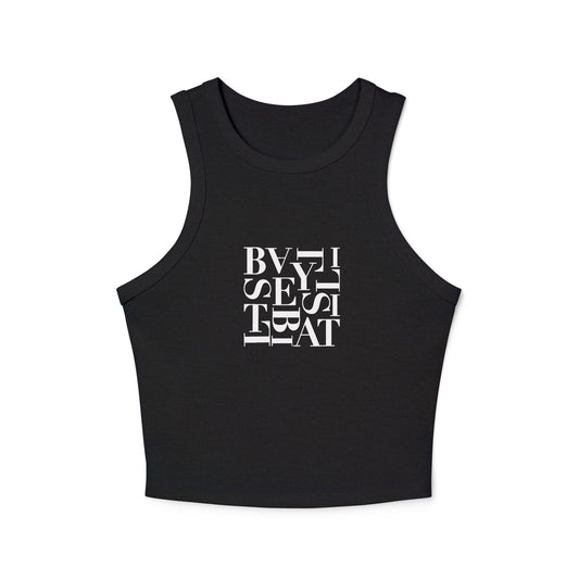 AB Tank Top | Alphabet Soup Red