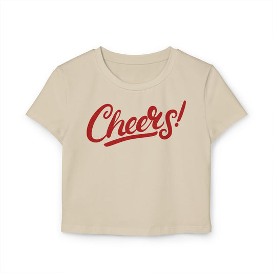 AB Crop Top | Cream Cheers