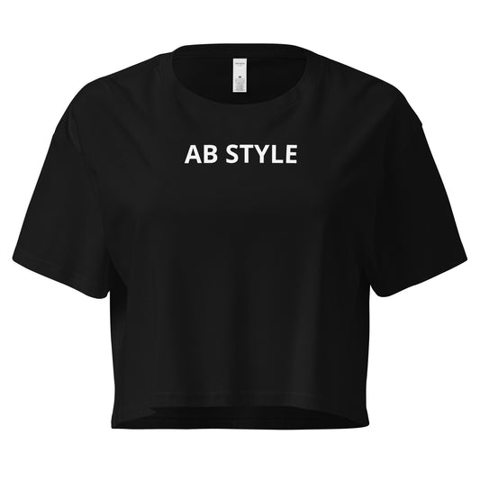 AB Crop top | Black Basic