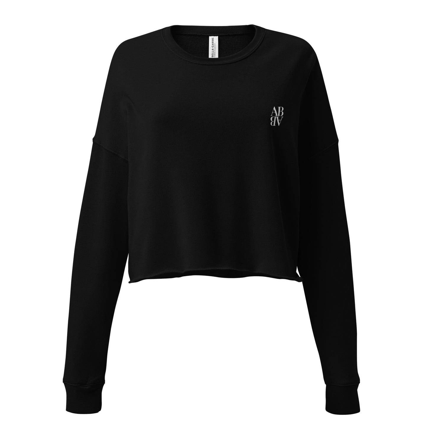 AB Crop Sweatshirt | Black Basic